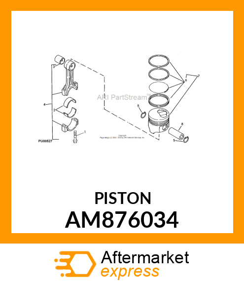Piston AM876034