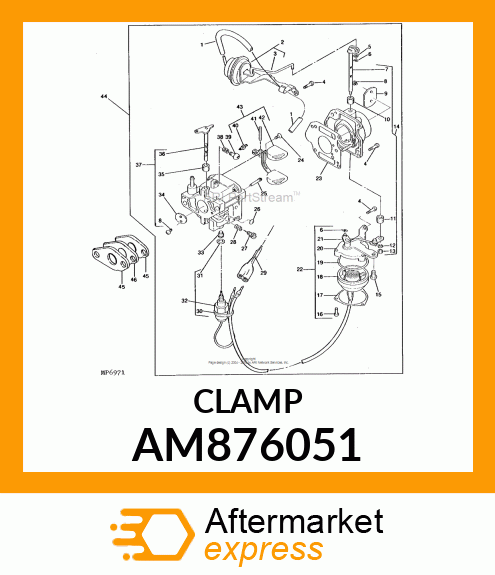 FLOAT KIT AM876051