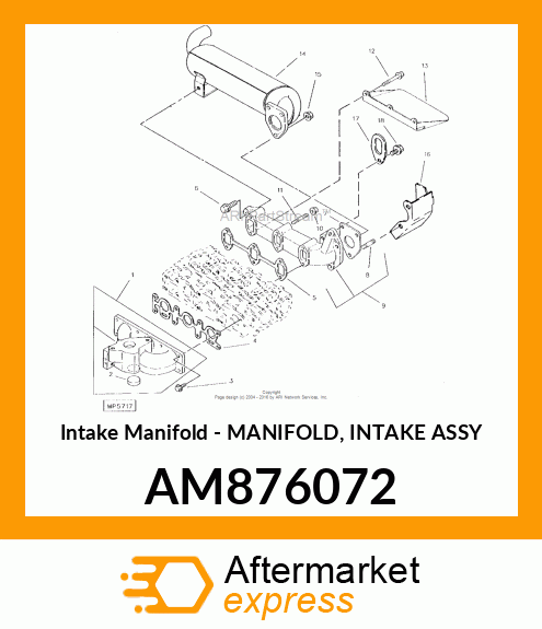 Intake Manifold AM876072