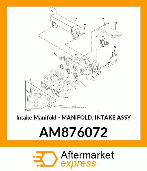 Intake Manifold AM876072