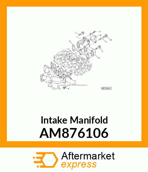 Intake Manifold AM876106