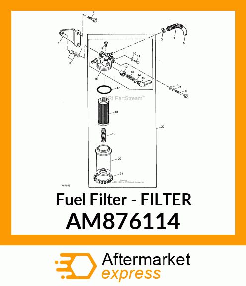 Fuel Filter AM876114