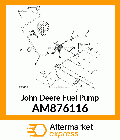 PUMP, FUEL AM876116