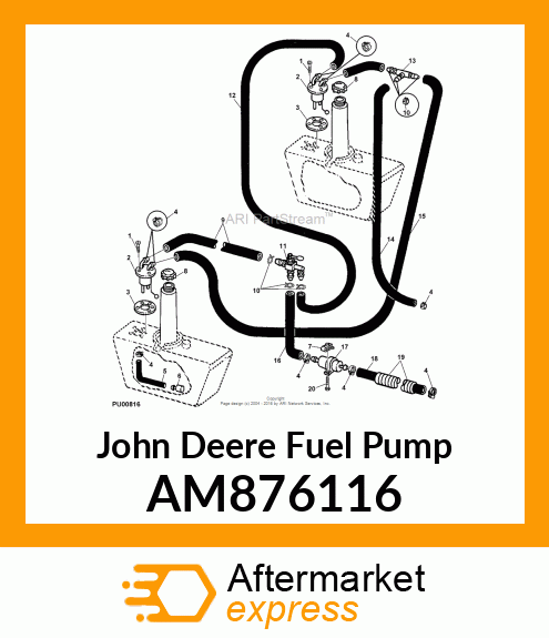 PUMP, FUEL AM876116