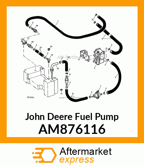 PUMP, FUEL AM876116