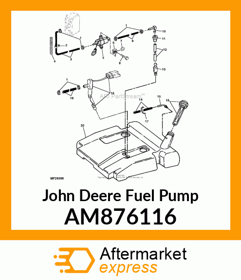 PUMP, FUEL AM876116