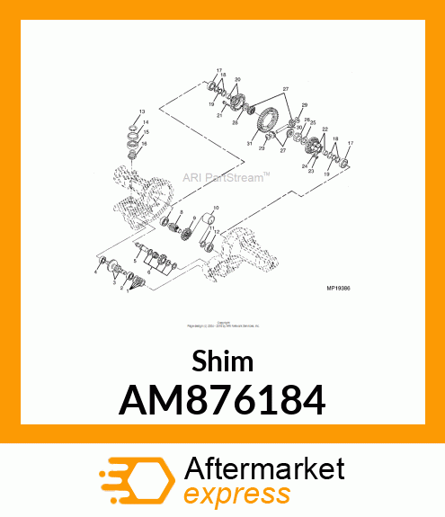 Shim AM876184