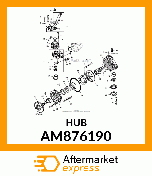 Assembly Line Parts AM876190