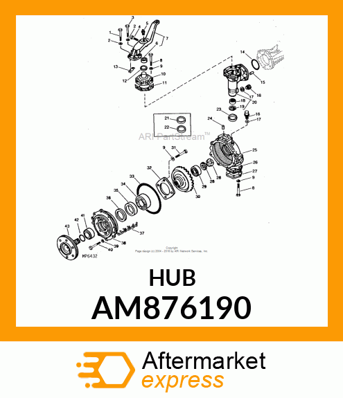 Assembly Line Parts AM876190