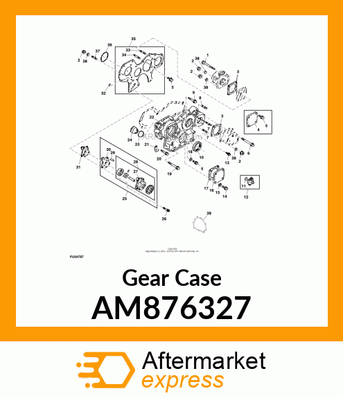 Gear Case AM876327