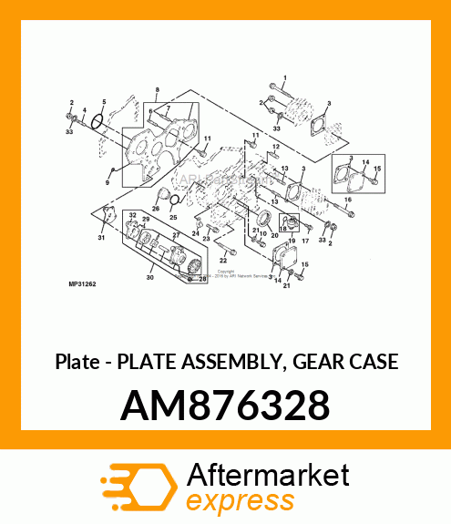 Plate AM876328