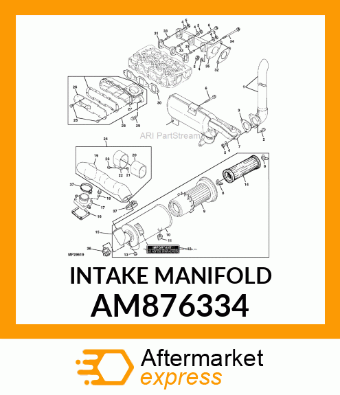 Intake Manifold AM876334