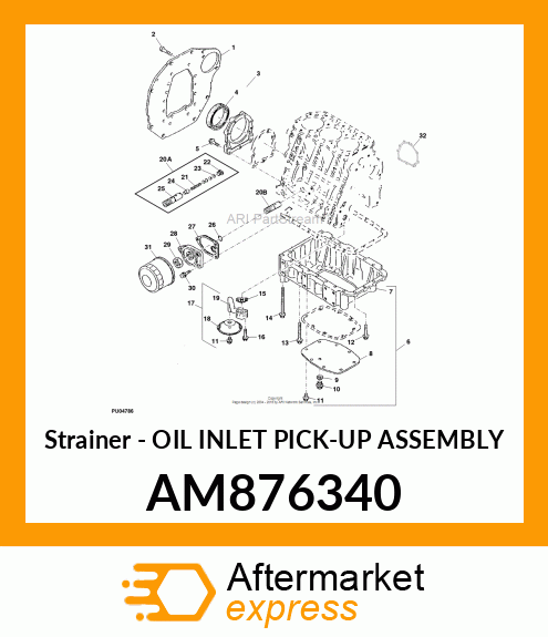 Strainer AM876340