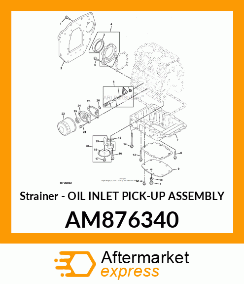 Strainer AM876340