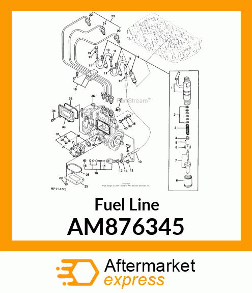 Fuel Line AM876345