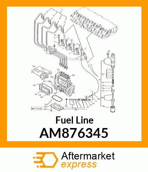 Fuel Line AM876345