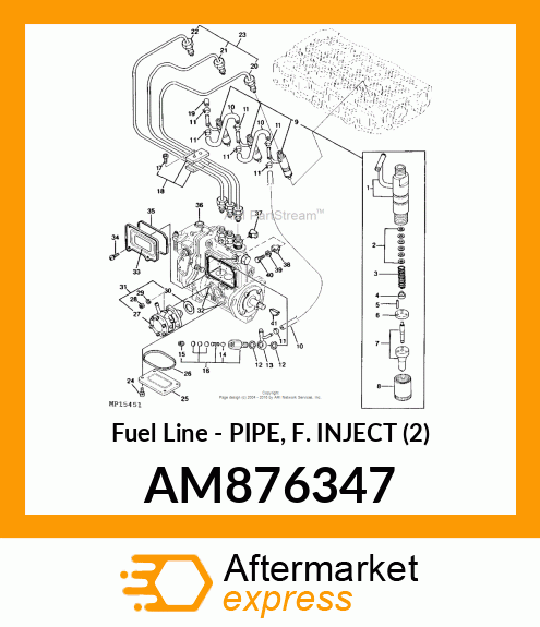 Fuel Line AM876347