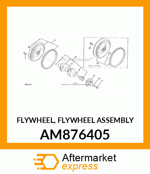 Flywheel AM876405