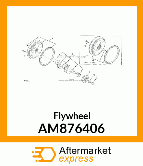 Flywheel AM876406