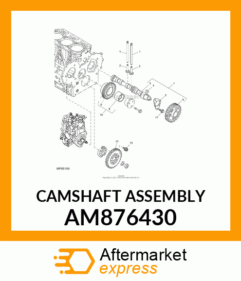 CAMSHAFT ASSEMBLY AM876430