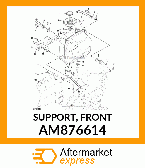 SUPPORT, FRONT AM876614