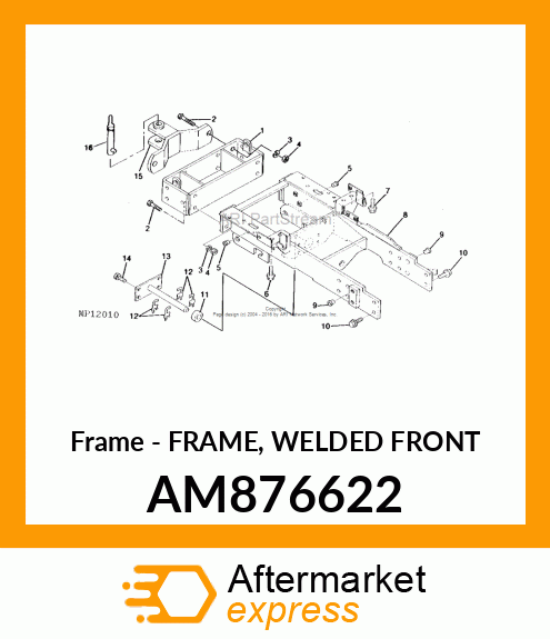 Frame Welded Front AM876622