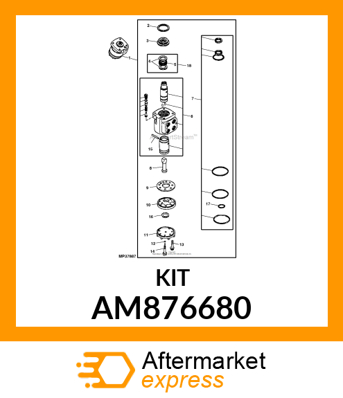 Seal Kit AM876680