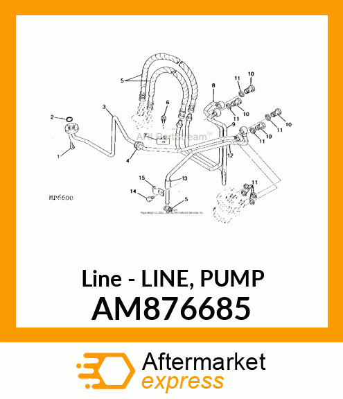 Line Pump AM876685
