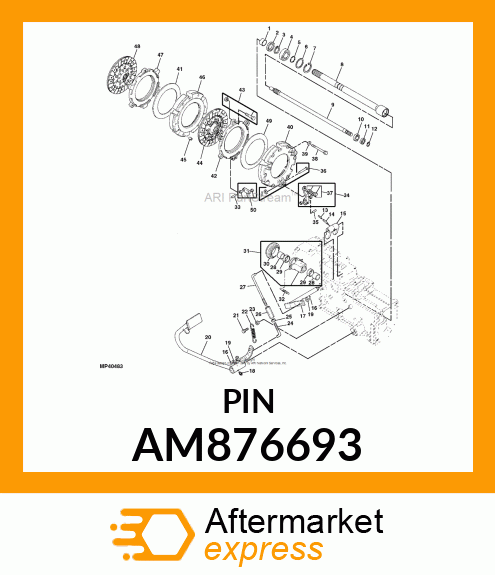 PIN KIT AM876693