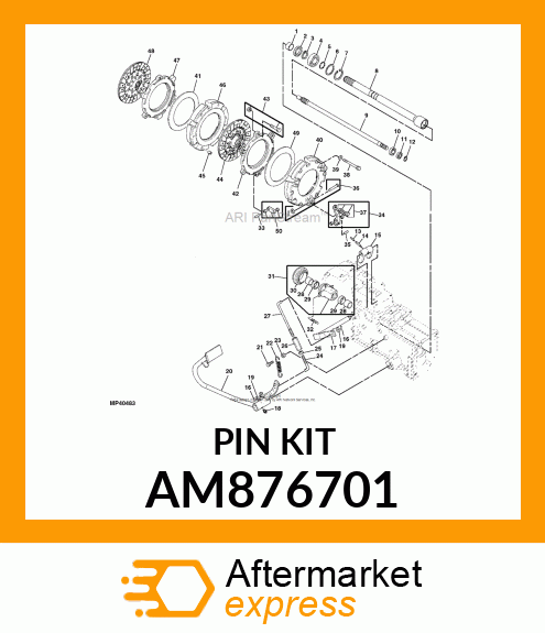 PIN KIT AM876701