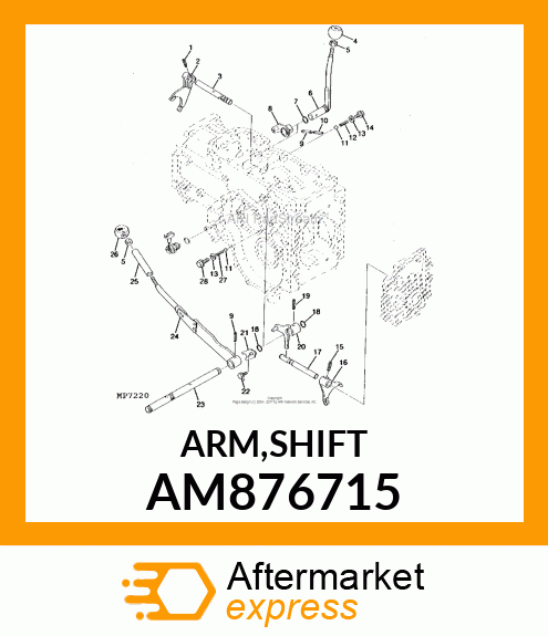 ARM,SHIFT AM876715