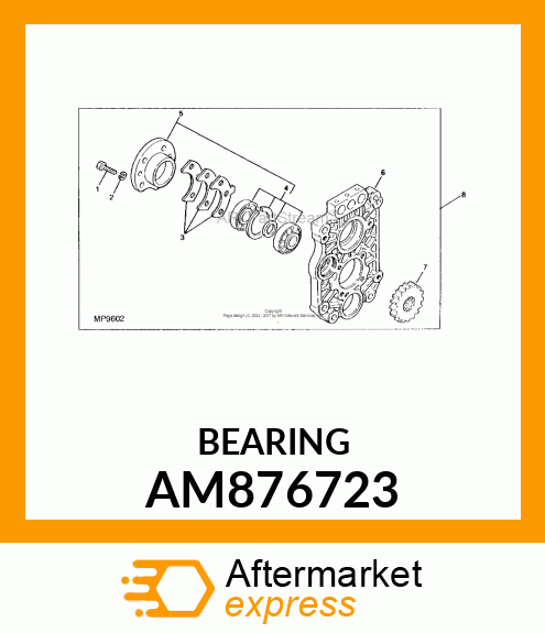 BEARING AM876723