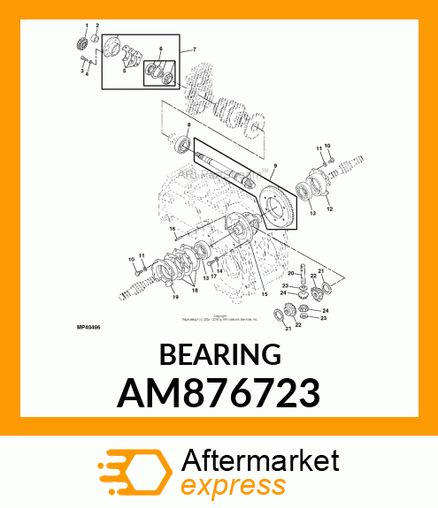 BEARING AM876723