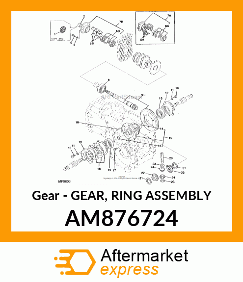 Gear Ring Asm AM876724