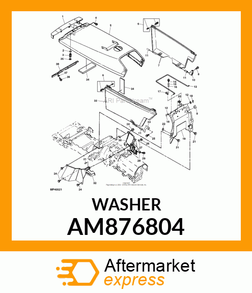 WASHER AM876804