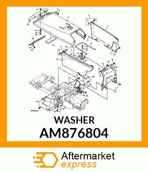 WASHER AM876804