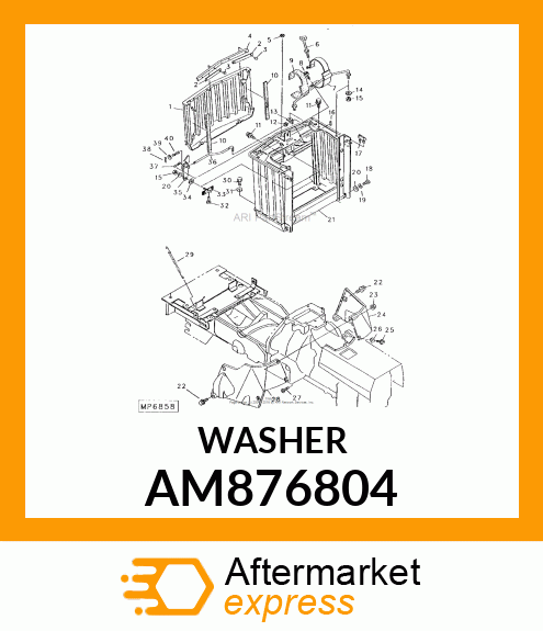 WASHER AM876804