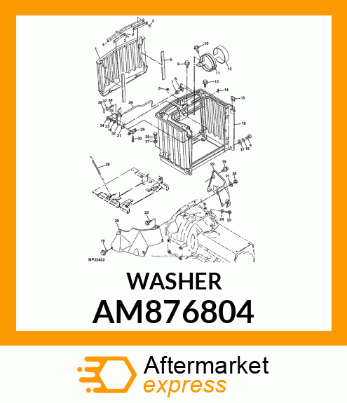 WASHER AM876804