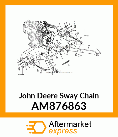 SWAY CHAIN KIT AM876863