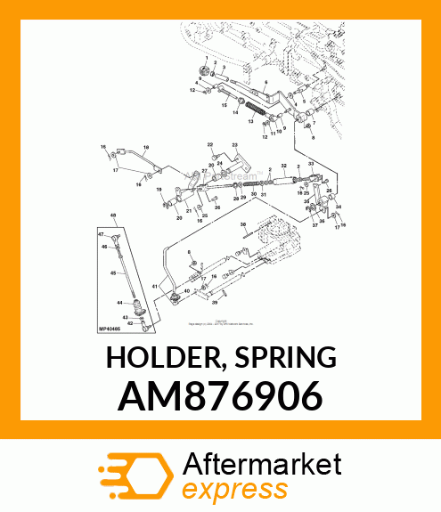 HOLDER, SPRING AM876906