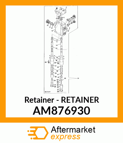 Retainer AM876930
