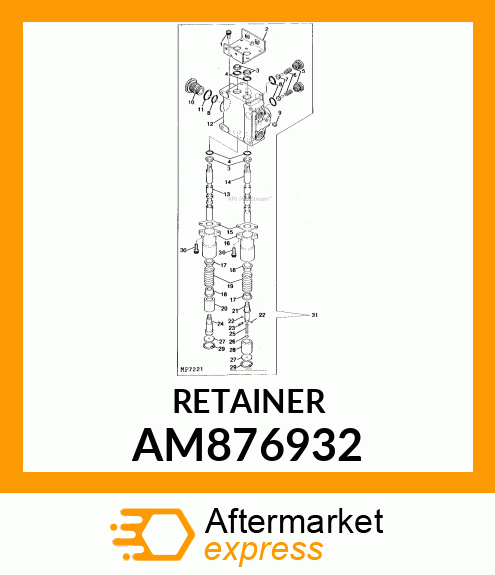 Retainer AM876932