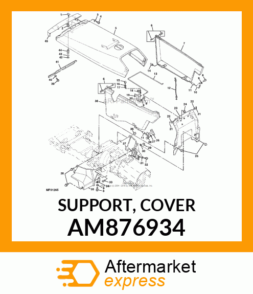 SUPPORT, COVER AM876934
