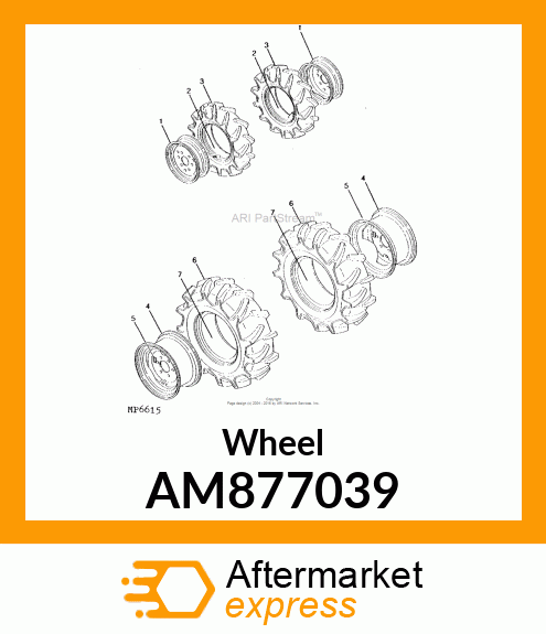 Wheel AM877039