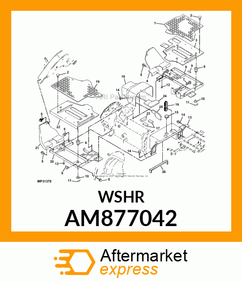 WASHER, WASHER AM877042