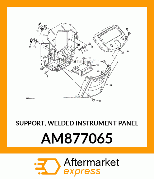 SUPPORT, SUPPORT, WELDED INSTRUMENT AM877065