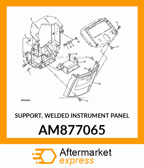 SUPPORT, SUPPORT, WELDED INSTRUMENT AM877065