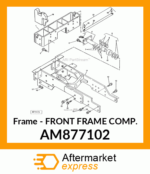 Front Frame Comp AM877102