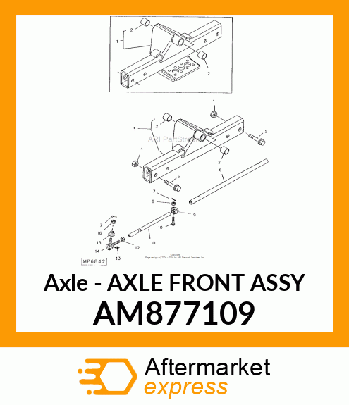 Axle AM877109