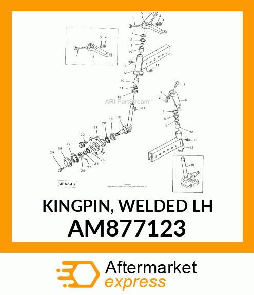 KINGPIN, KINGPIN, WELDED LH AM877123